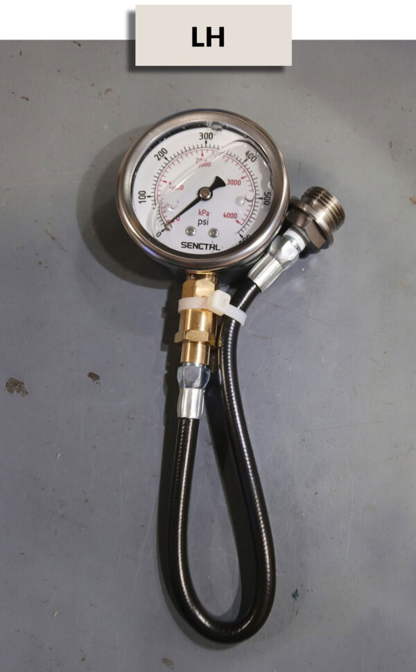 LH type overdrive oil pressure gauge set